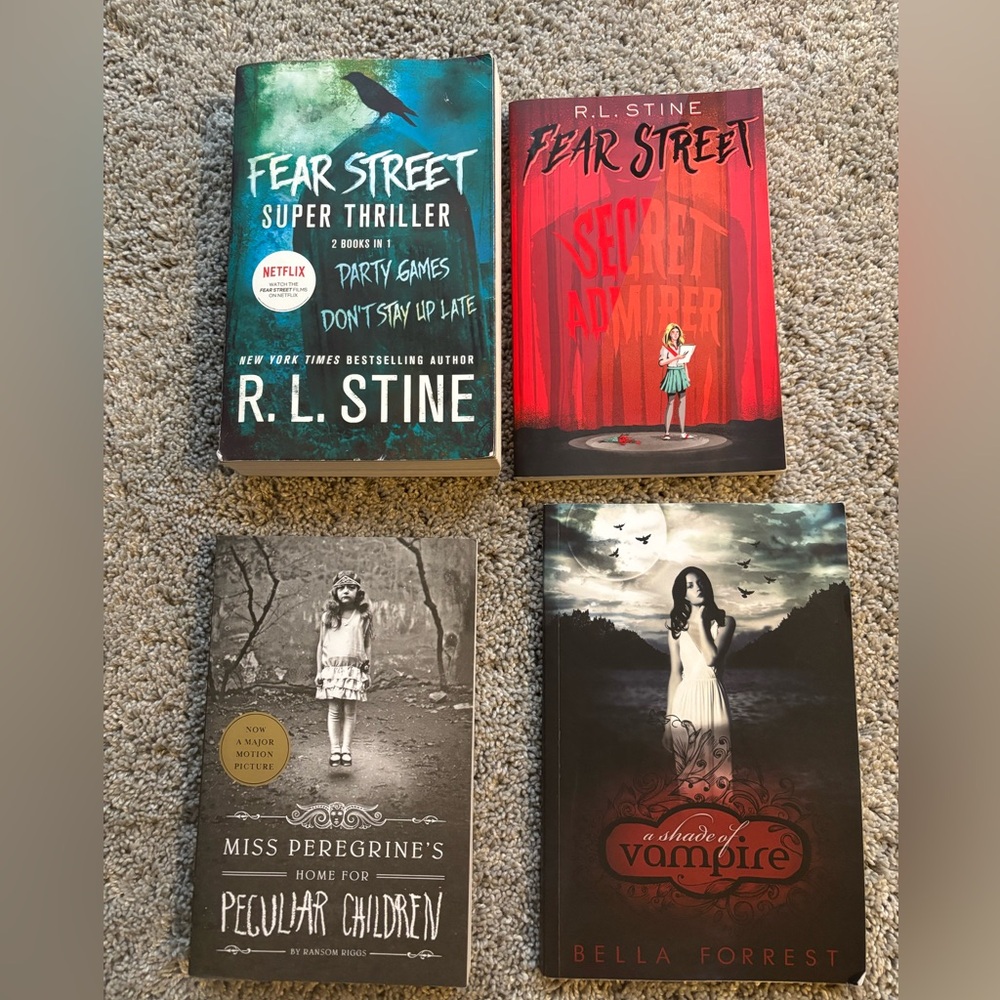 Fear Street, Thriller, Supernatural Romance, Best Selling Author Books